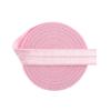 Bristlegrass Shiny Fold Over Elastic Band for Sewing 5/8" 15mm FOE Roll Spool Stretchy Ribbon for Hair Tie Headband Dress DIY Sewing Trim (B-5/8 Inch x 50 Yards,Rose Pink) view 4