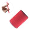 Bristlegrass Picot Loop Elastic Band for Sewing 3/8" 10mm Roll Spool Decorative Frilly Lace Stretchy Ribbon for Lingerie Underwear Sewing Trim (E-3/8 Inch x 50 Yards,RED) view 3