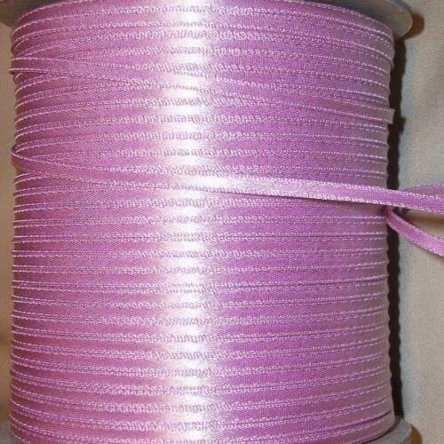 15 Yards of Satin Ribbon 1/8" Wide (Mauve)