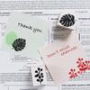 8 Pieces Wood Rubber Stamps Plant Decorative Leaf Monstera Green Design Set for DIY Crafting, Scrapbook, Painting, Letters Diary, Card Making, Gift WAKUWAKU Made in Japan Tokyo view 4