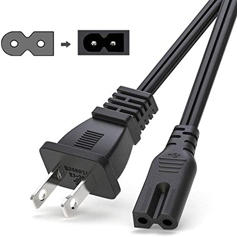Polarized AC Power Cord for Simplicity SA2400L, SE3 & SW240 Sewing Machine - 15 FT