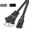 Polarized AC Power Cord for Simplicity SA2400L, SE3 & SW240 Sewing Machine - 15 FT view 1