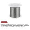 HARFINGTON 2pcs 0.2mm Nylon Cord Satin Silk Trim Beading String Chinese Knotting Cord Hand Knitting String Bracelet Thread for Bracelets, Beading, DIY Making, Ornaments, Grey, 328ft view 4