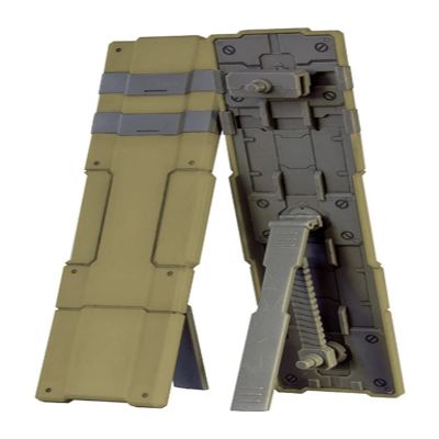 (PLUM) P.M Office A PP149 Non-Scale Plaact Option Series 10, Double Shield 3, Khaki Plastic Model
