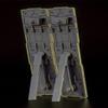 (PLUM) P.M Office A PP149 Non-Scale Plaact Option Series 10, Double Shield 3, Khaki Plastic Model view 2