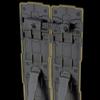 (PLUM) P.M Office A PP149 Non-Scale Plaact Option Series 10, Double Shield 3, Khaki Plastic Model view 3