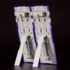 (PLUM) P.M Office A PP150 Non-Scale Plastic Act Option Series 10 Double Shield 4 Clear Purple Plastic Model view 2