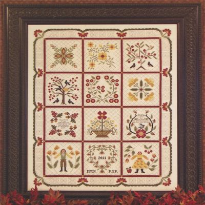 Rosewood Manor Q-1109 Blossoms in Baltimore Chart by Karen Kluba