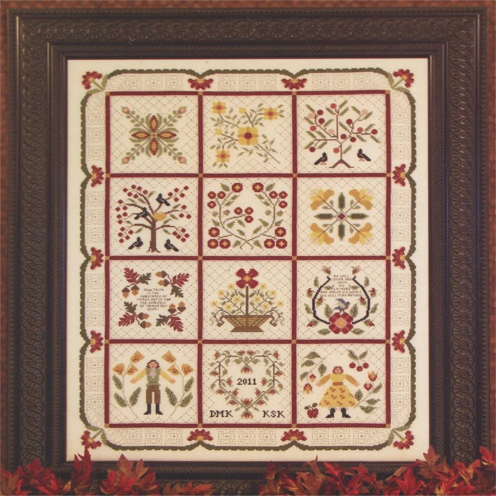 Rosewood Manor Q-1109 Blossoms in Baltimore Chart by Karen Kluba