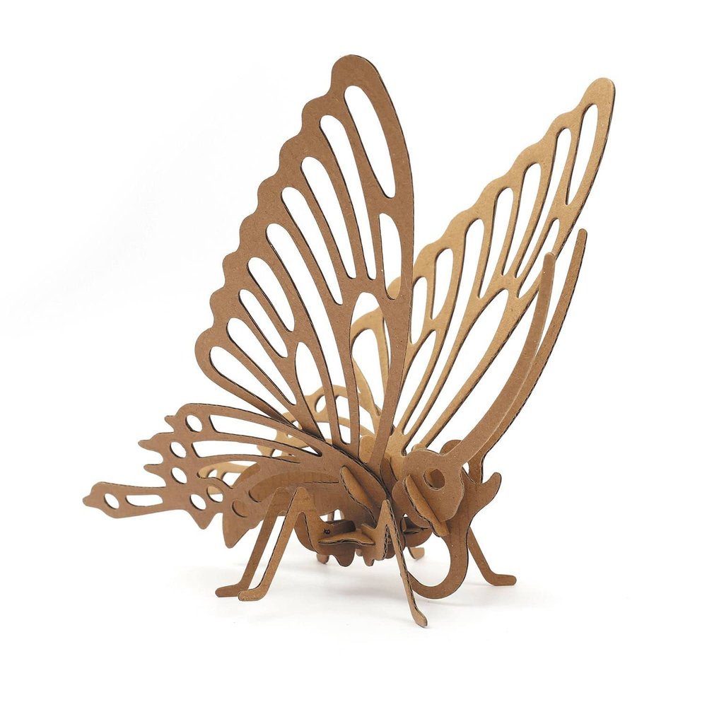 3D Cardboard Model to Assemble - Butterfly