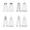 Simplicity Children's and Misses' Costume Sewing Pattern Kit, Code S9626, Sizes S - L/XS - XL, Multicolor view 3