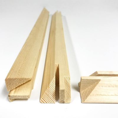 Canvas Stretcher Bars 48" 2 PK 1.5" Heavy Duty Canvas Stretcher Frames, Extra Large Stretcher Bars for Canvas Paintings,Prints.Solid Wood Frame for Canvas Stretching Custom Size 6-96", Kiln Dried Pine