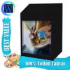 11x14 Black Canvas Boards for Painting Bulk 12 Pack.Paint Canvases for Painting Art.Artist Blank Canvases for Painting 11x14 Canvas Panels.Quality Acid Free Primed Canvas Boards for Acrylic,Oil etc view 2