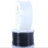 KONMAY 2 Rolls 1.2mm Round Stretchy Bracelet Strings with Organizing Case, 88 Yards Black and White Crystal Elastic Thread Cord for Jewelry Bracelets Making and Beading view 1
