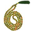Amazing Gemstone Unakite Buddhist Prayer Beads Japa Mala with 108 Meditation Beads (Without Knots) view 1