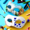 Leyndo 48 Pcs Paper Mache Masks Half Face White Masquerade Mask DIY Blank Mardi Gras Halloween Cosplay Party (Classic Style) view 4