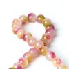 100Pcs Natural Stone 10mm Rose Red Jasper Round Loose Gemstone Energy Healing Beads Hole Size 1mm DIY Smooth Beads for Bracelet Necklace Earrings Jewelry Making view 3
