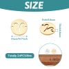 Cheriswelry 24Pcs Titanium Steel Twelve Constellation Links Connectors Golden Stainless Steel Flat Round with Zodiac Sign Link Charms 12mm for DIY Necklace Bracelet Earring view 2