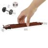Evemodel C8759 1pc HO Scale 53ft Well Car 1:87 Concave Bottom 53' Flat Car Wagon (1pc - Brown) view 4