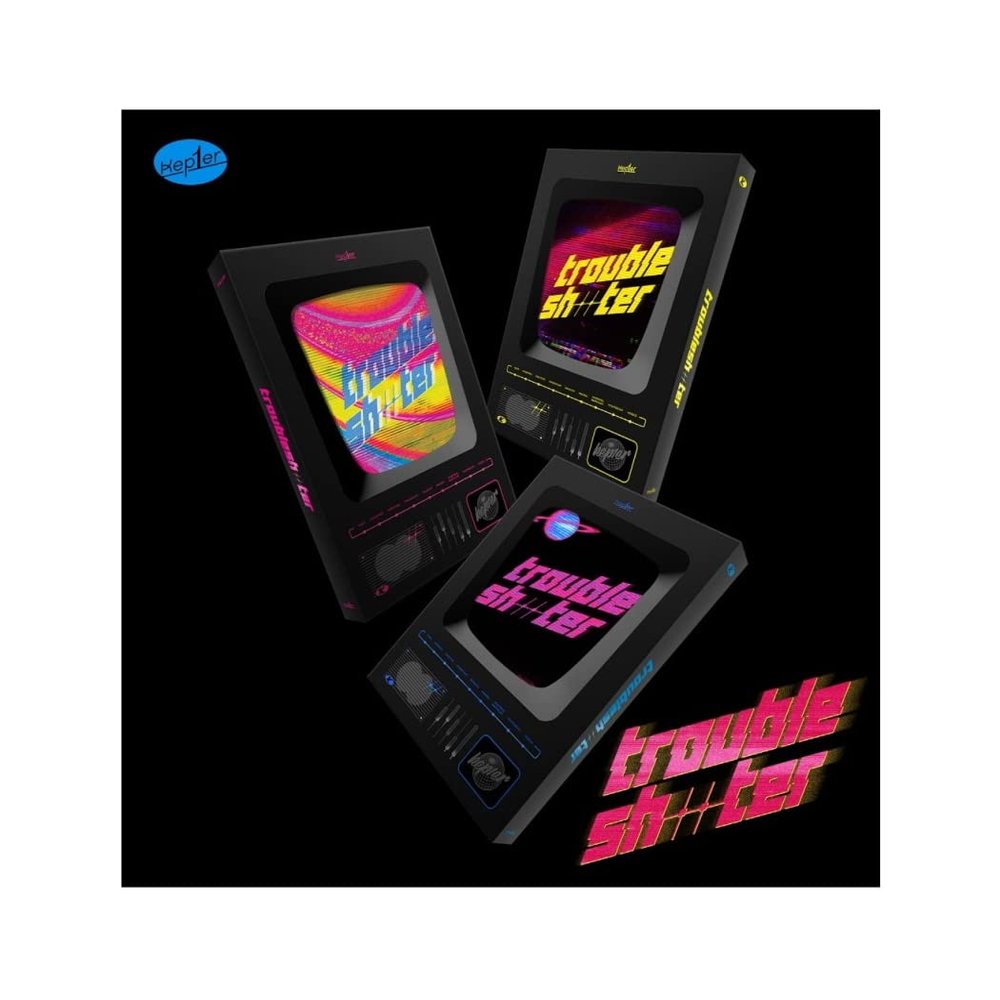 Kep1er - TROUBLESHOOTER (3rd Mini Album) CD+Folded Poster+Free Gift (k+mindinght+Daydream ver. Set)
