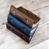 Personalized instax mini photo album with sleeves, vintage leather instax mini wide photo album, leather photocard binder book X06-LIX0PA view 4