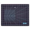 Zoid 9" x 12" Self-Healing Cutting Mat, PVC Grid Mat, Crafting and Sewing Mat for Multiple Projects, Arts and Crafts, Silhouette Cutting, Cyan/Purple BP view 2