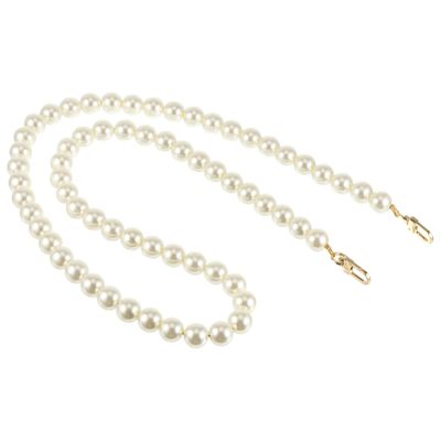 CALLARON 1pc Fashion Handbag Chain Strap Detachable Bag Accessory for Women Stylish for Purses and Suitcases Easy Installation with Chic Buckles White