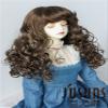 1/3 SD DOD Doll Wigs JD311 8-9inch 21-23cm Long European Wave Air Thin Bangs Synthetic Mohair BJD Doll Wigs (Medium Brown) view 3
