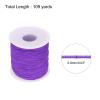 MECCANIXITY Elastic Cord Stretchy String 0.8mm 109 Yards Dark Purple for Crafts, Jewelry Making, Bracelets, Necklaces, Beading view 2