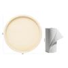 Circle Wood Sign Blank, 18 inch Diameter, Pack of 5 Canvas Panels for Crafts & Resin by Woodpeckers view 2