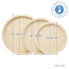Circle Wood Sign Blank, 18 inch Diameter, Pack of 5 Canvas Panels for Crafts & Resin by Woodpeckers view 4