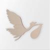 Wooden Shape Stork, Stork Wall Art, Home Decor, Wall Hanging, Unfinished and Available in Many Sizes view 4