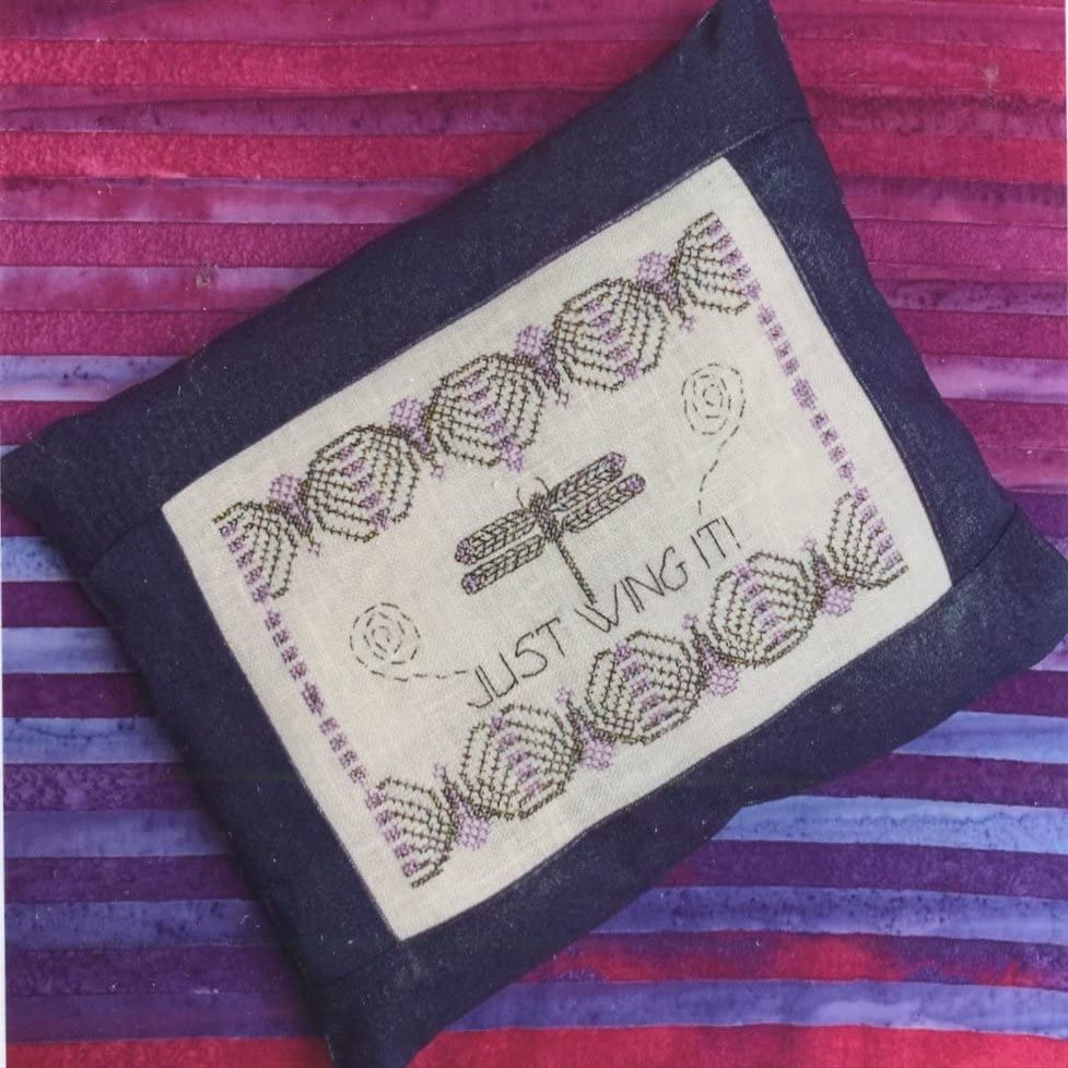 Rosewood Manor P-001 Just Wing It! Chart by Karen Kluba