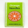 NineTribe Basics 20 Pack Orange Ball Point 15X1 HAX1 130(R)/705H Home Sewing Machine Universal Needles Size 14(90) for Cotton, Wool, Silk, Polyester, Rayon, Linen, Acrylic, Nylon, Faux Leather, Leather, Suede view 1
