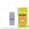 NineTribe Basics 20 Pack Orange Ball Point 15X1 HAX1 130(R)/705H Home Sewing Machine Universal Needles Size 14(90) for Cotton, Wool, Silk, Polyester, Rayon, Linen, Acrylic, Nylon, Faux Leather, Leather, Suede view 2