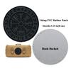 2 PCS AliPlus Viking Vegvisir Patches Helm of Awe Patches PVC Rubber Patch Tactical Morale Patch Hook Backed(Black Grey) view 3