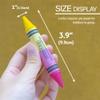 BAZIC PRODUCTS 12 Color Super Jumbo Double-Ended Crayons, 6 Count, for Kids School Coloring Art, Case of 72 view 3