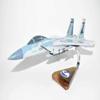 123d Fighter Squadron F-15C Model, 1/42nd (18") Scale, Mahogany, Fighter view 1