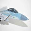 123d Fighter Squadron F-15C Model, 1/42nd (18") Scale, Mahogany, Fighter view 3