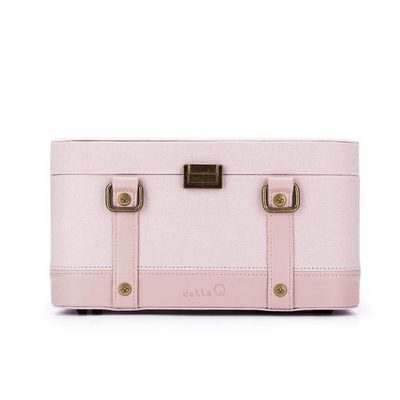 Della Q Train Case, Petal, One Size