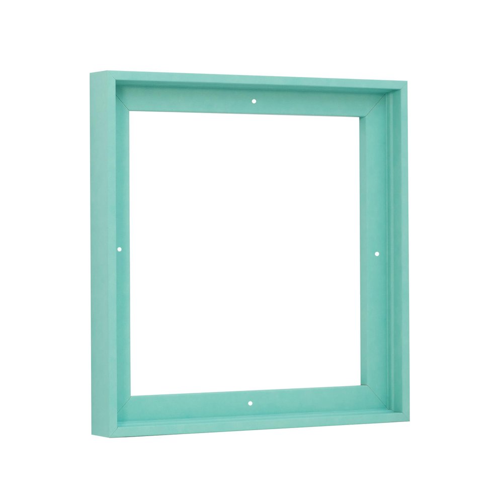 Pixy Canvas Floater Frame 30x30 for 3/4 (0.75) inch Deep Canvas Paintings/Canvas Prints/Wood Canvas Panels/Wall Art/Wall Decor/Home Decor/Artwork (Lucite Green, 30 x 30 inch, Square)