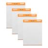 Amazon Basics Sticky Easel Pads for Presentations, Whiteboard-Compatible, 25 x 30 Inch, Rectangular, White, 4-Pack view 1