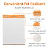 Amazon Basics Sticky Easel Pads for Presentations, Whiteboard-Compatible, 25 x 30 Inch, Rectangular, White, 4-Pack view 2