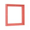 Pixy Canvas Floater Frame 18x18 for 3/4 (0.75) inch Deep Canvas Paintings/Canvas Prints/Wood Canvas Panels/Wall Art/Wall Decor/Home Decor/Artwork (Pastel Red/Pink, 18 x 18 inch, Square) view 1
