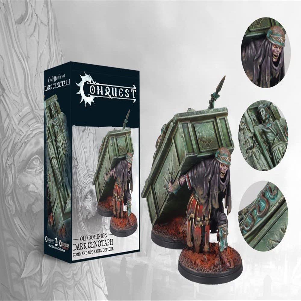 Para Bellum Wargames Conquest: Old Dominion - Dark Cenotaph (Command Upgrade)