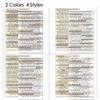 Vintage Scrapbook Stickers, 406pcs Quote & Word Stickers for Journaling, Junk Journal, Scrapbooking, Planners, Collage Album (Brown) view 2