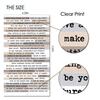 Vintage Scrapbook Stickers, 406pcs Quote & Word Stickers for Journaling, Junk Journal, Scrapbooking, Planners, Collage Album (Brown) view 3