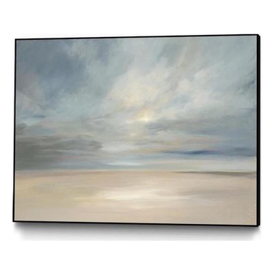 Giant Art Canvas 40x30 Hope Framed in Pink