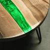 EPODEX Deep Pour Epoxy Resin Kit, Premium Crystal Clear Resin Epoxy for Casting, River Tables, Woodworking & Deep Casts, Easy-Use, UV-Stabilized, Bahia Green - Metallic, 2.25 Gallon view 2