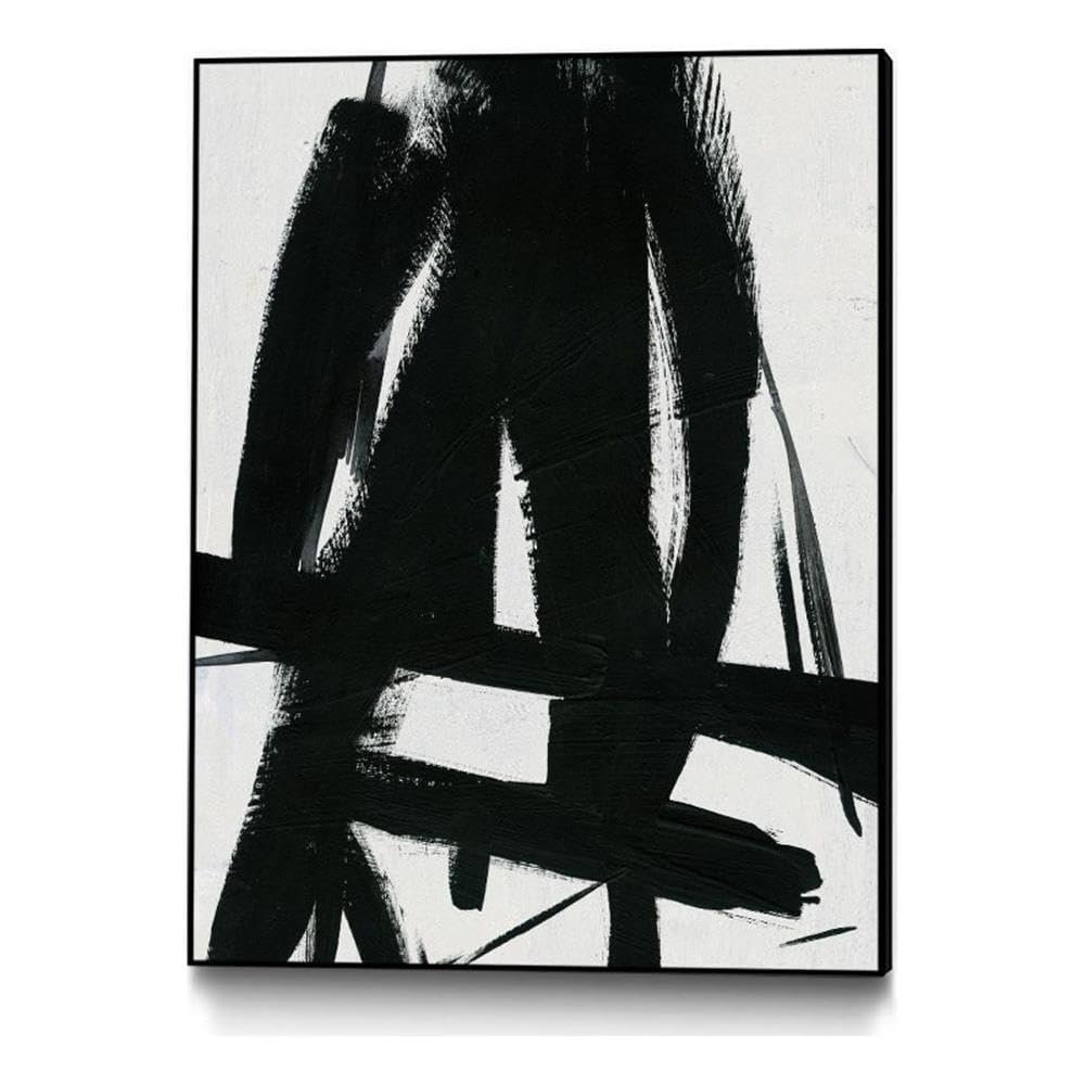 Giant Art Canvas 24x32 Spontaneous IV Framed in Multi-Color